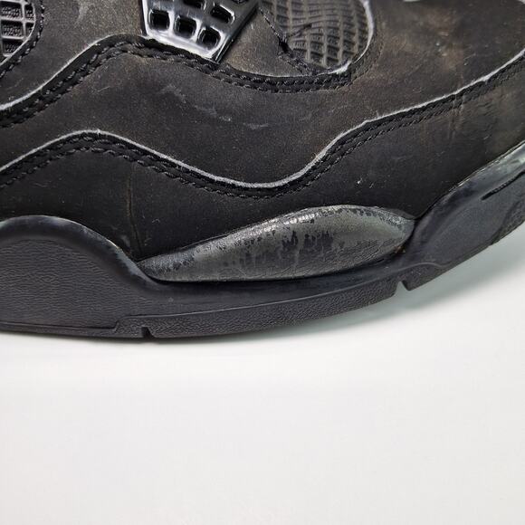 Air Jordan 4 Retro Black Cat 2006 Basketball Shoes 308497-002 Men's Size 11.5 - Picture 13 of 15